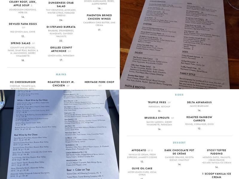 Spoonbar Menu