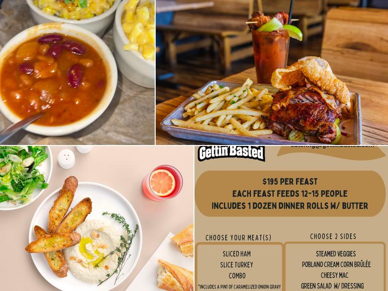 Gettin' Basted Menu