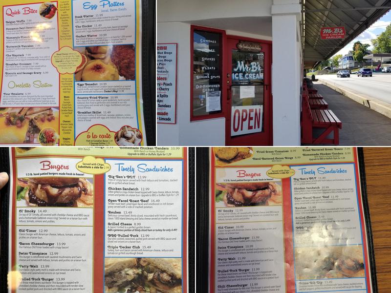 Clockers Cafe Menu