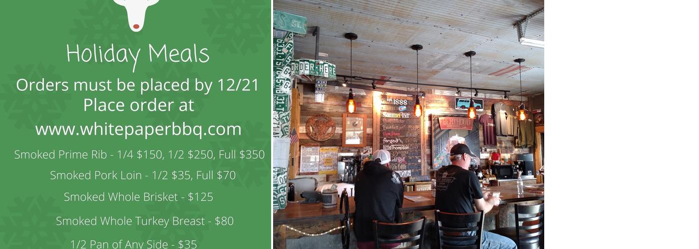 Berthoud Brewing Company Menu