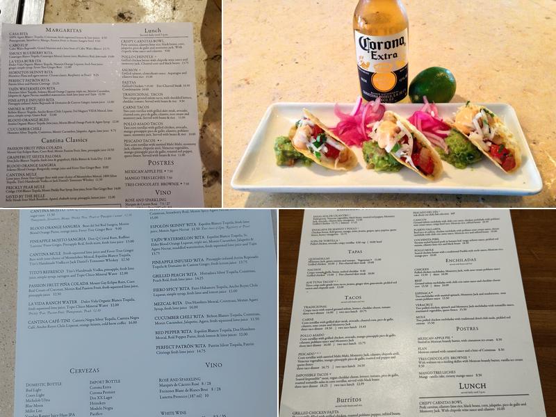 Cantina Laredo Menu