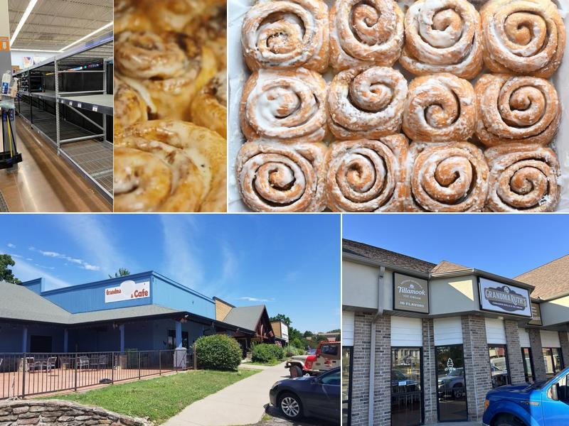 Grandma Ruth's Cinnamon Rolls & Ice Cream