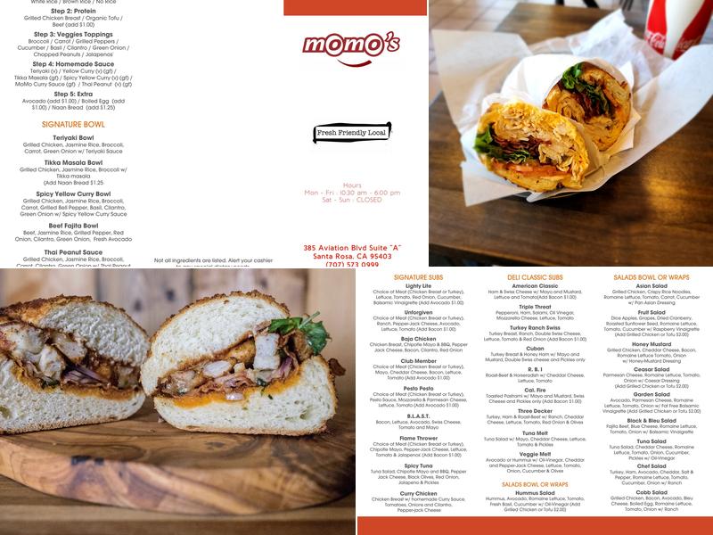 MoMo's Menu