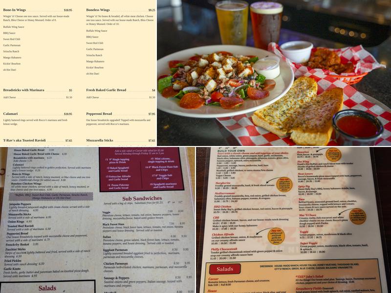 Rocco's Pizza Nixa Menu