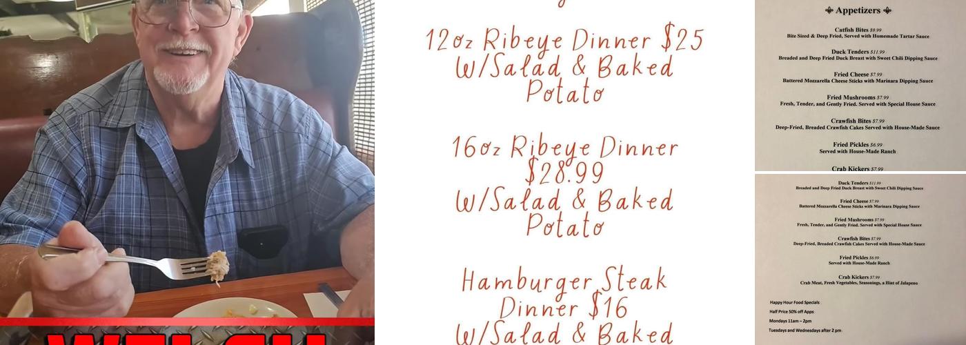 Cajun Tales Seafood Menu
