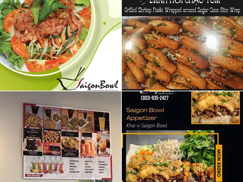 Saigon Bowl Denver Menu