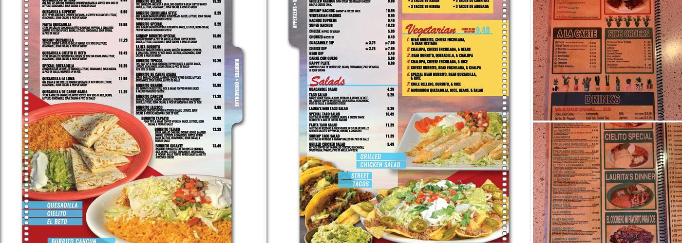 Cielito Lindo Menu