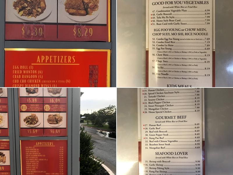 Diamond Head Restaurant Menu