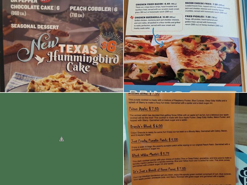 Cotton Patch Cafe Menu