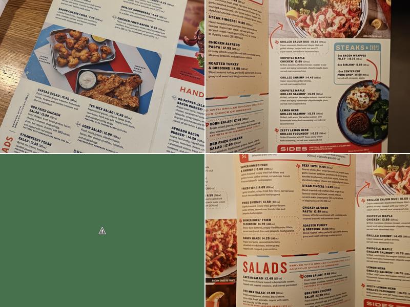 Cotton Patch Cafe Menu