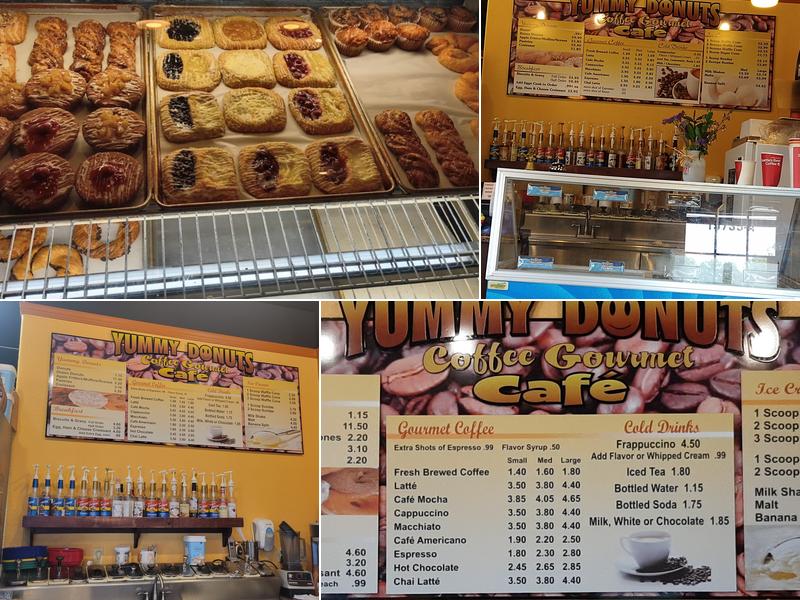 Yummy Donuts Menu