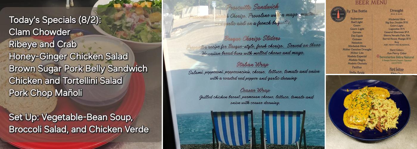 Santa Fe Basque Restaurant & Bar Menu