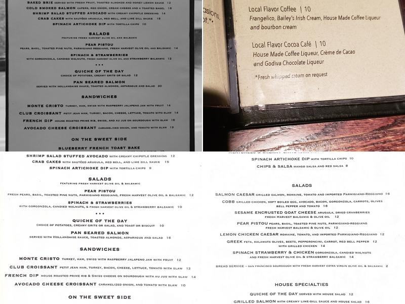 Local Flavor Cafe Menu