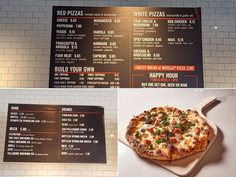 Pizzeria Locale Menu