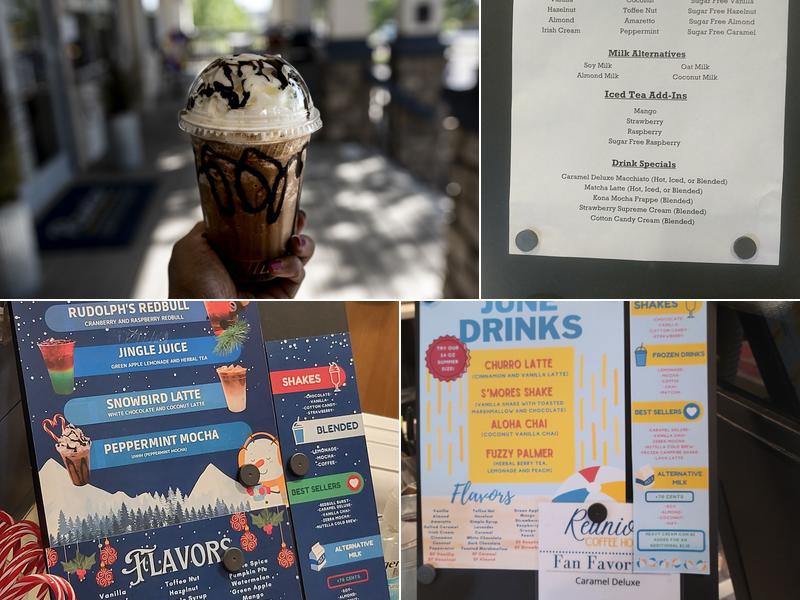 Reunion Coffee House Menu