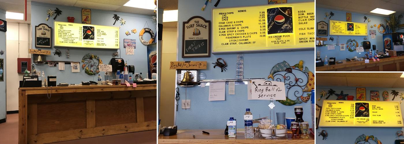 Nemo's Fish & Chips Menu