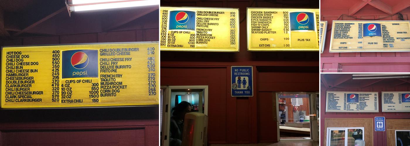 Chuck Wagon Menu