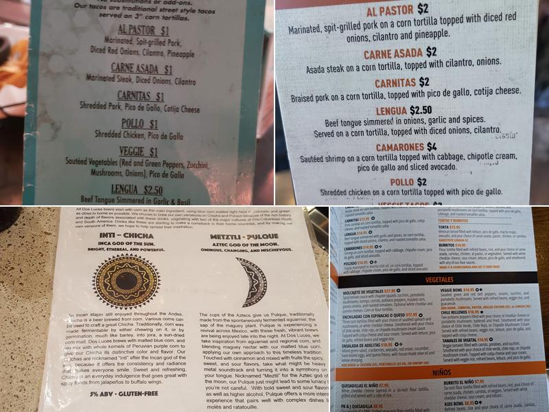Adelitas Cocina Y Cantina Menu