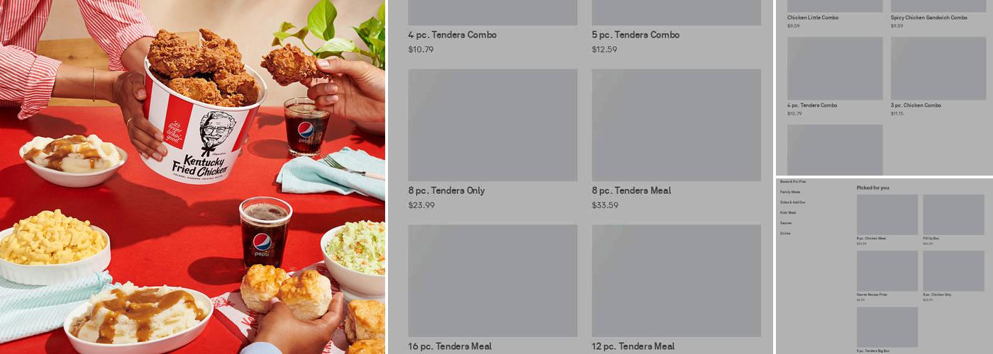 KFC Menu