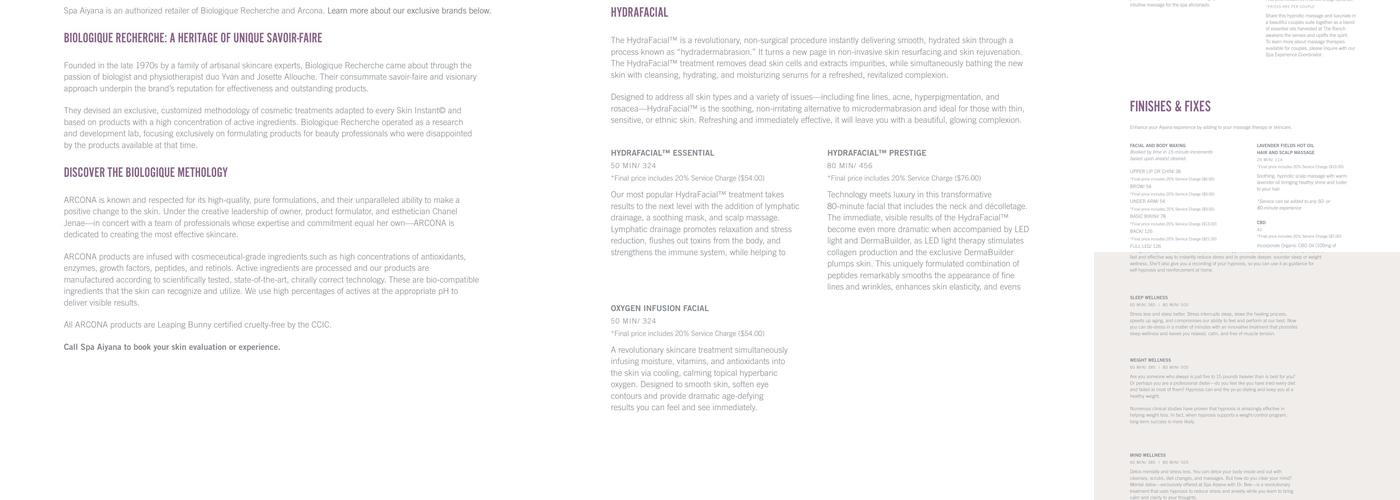 River Ranch Café Menu