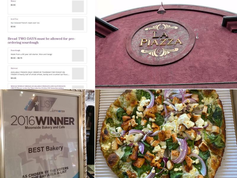 Moonside Bakery & Cafe Menu