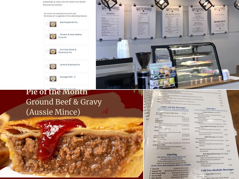 Waltzing Kangaroo Menu