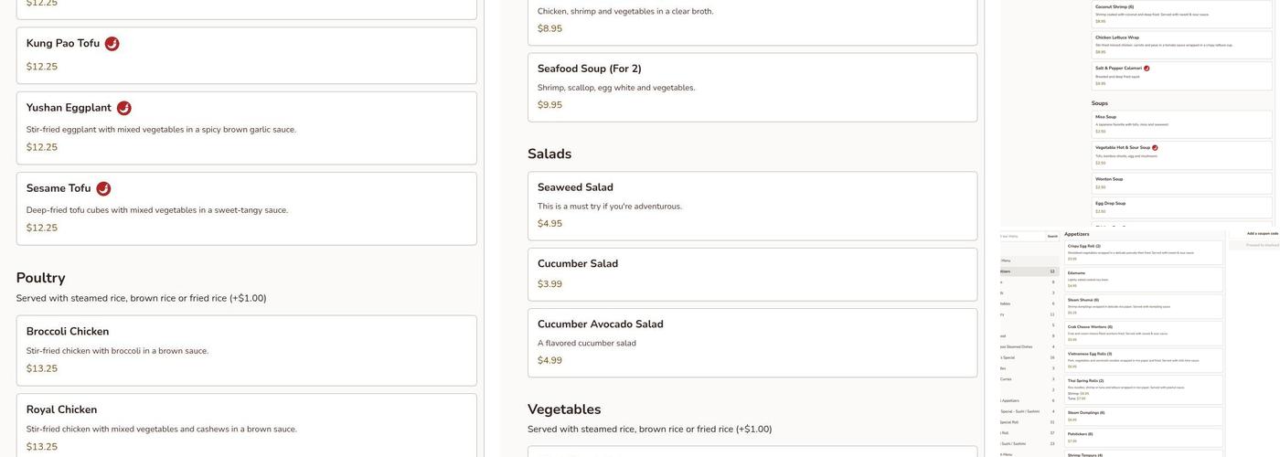 Bao Asian Fusion & Sushi Bar Menu