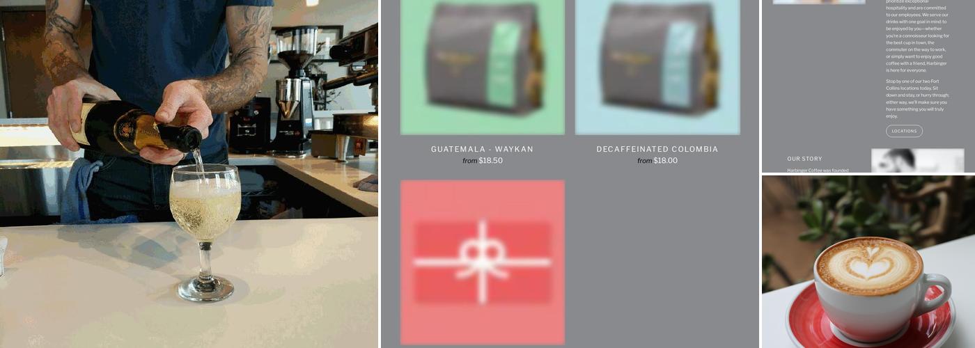 HARBINGER COFFEE Menu