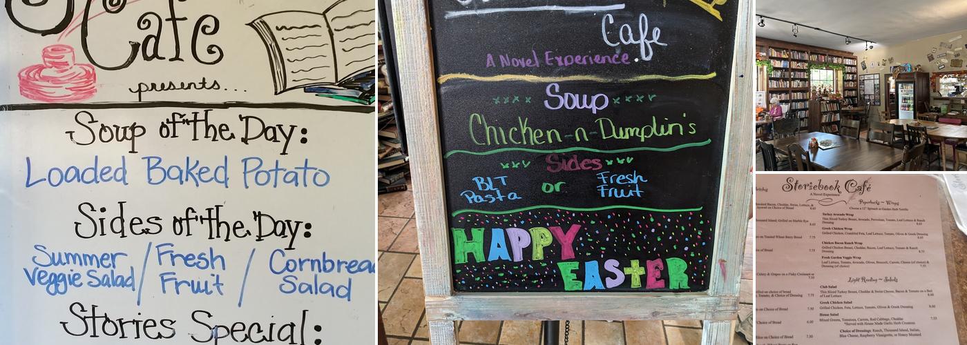 Storiebook Cafe Menu