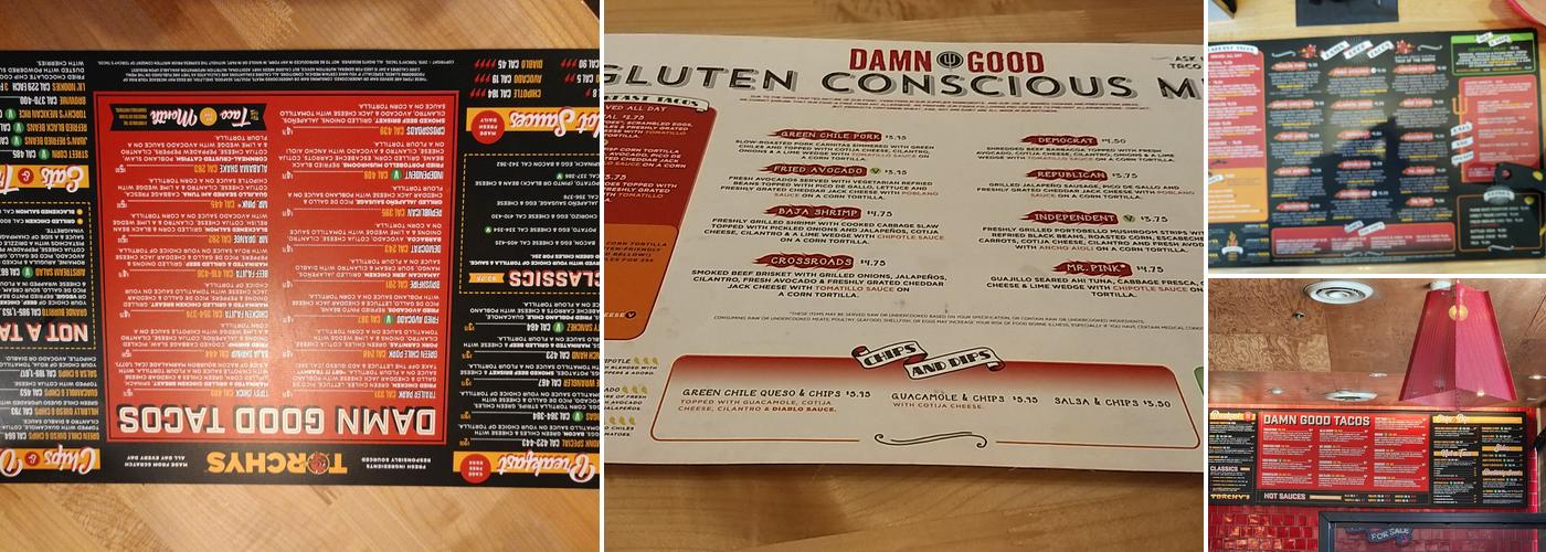 Torchy's Tacos Menu