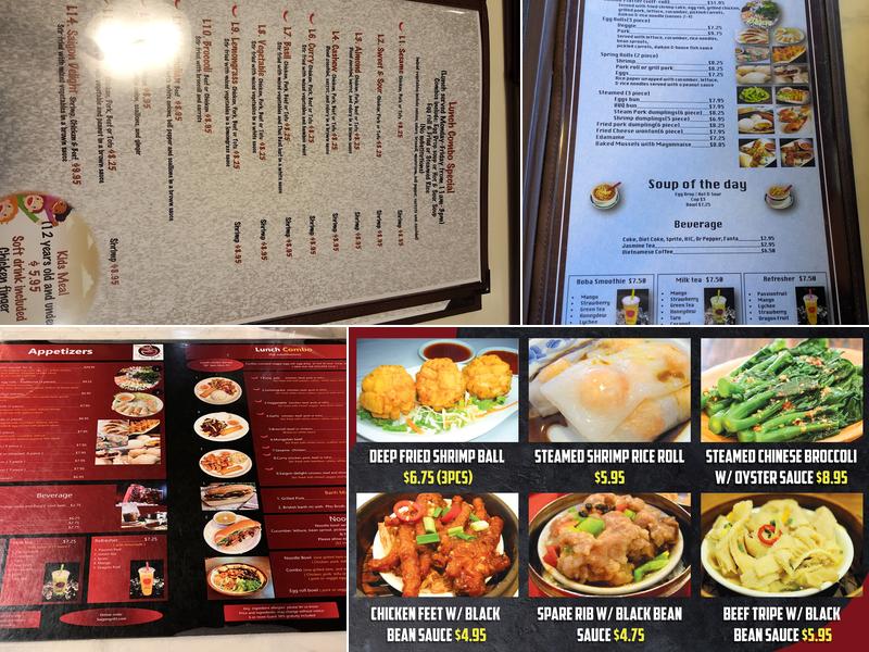 Saigon Grill III Menu