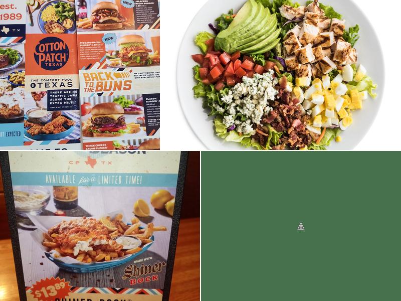 Cotton Patch Cafe Menu