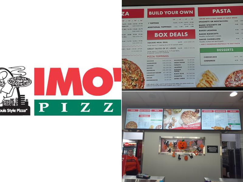 Imo's Pizza Menu