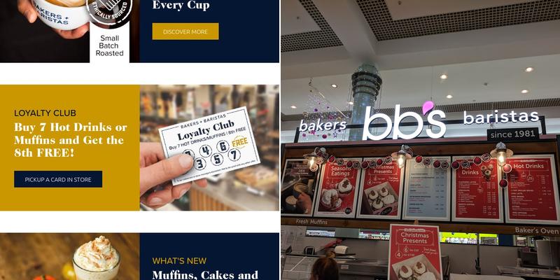 Bakers + Baristas Menu