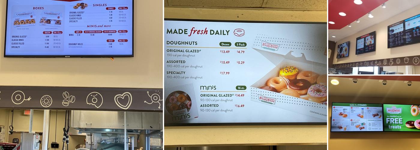 Krispy Kreme Menu