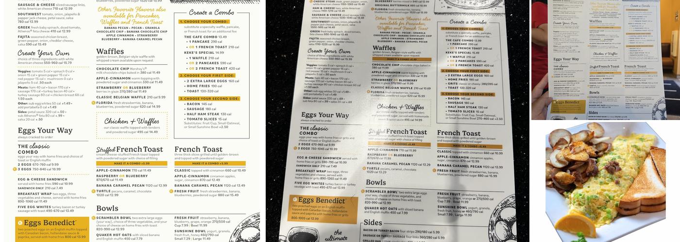 Keke's Breakfast Cafe Menu