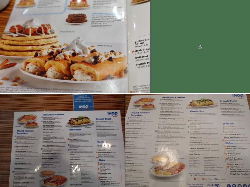 IHOP Menu