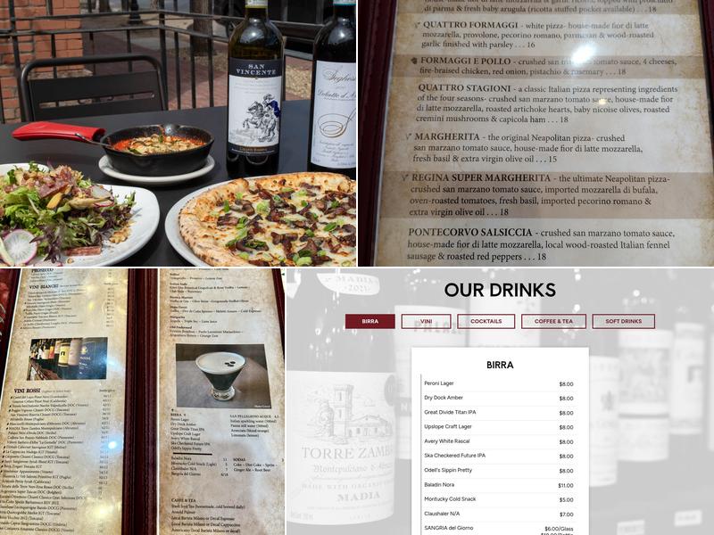 Pizzeria Rustica Menu