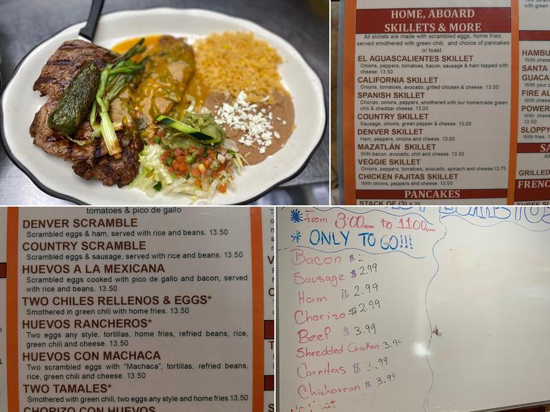 El Aguascalientes Menu