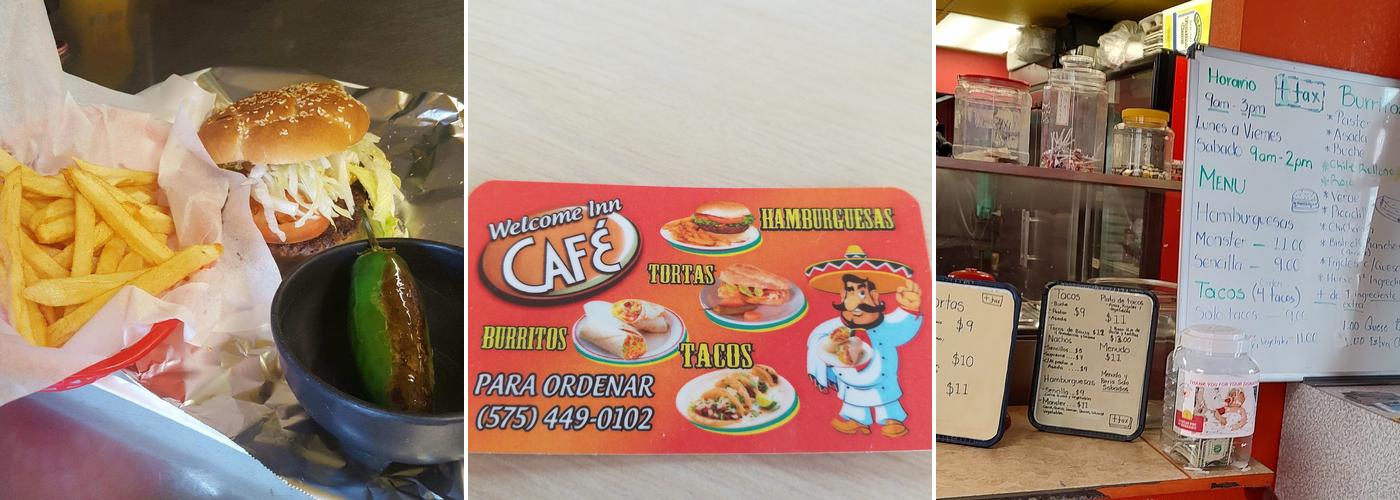 Welcome Inn Cafe Menu