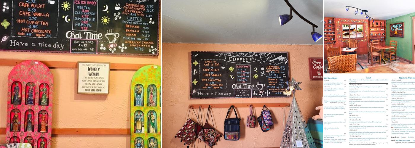 Cafe de Mesilla Menu