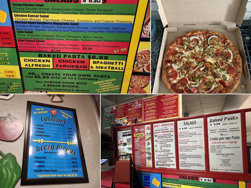 Roadrunner Pizza Menu