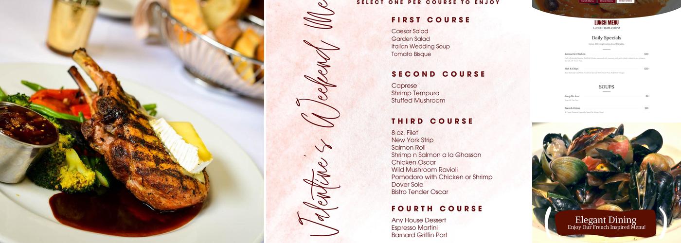 Marigold Cafe & Bakery Menu