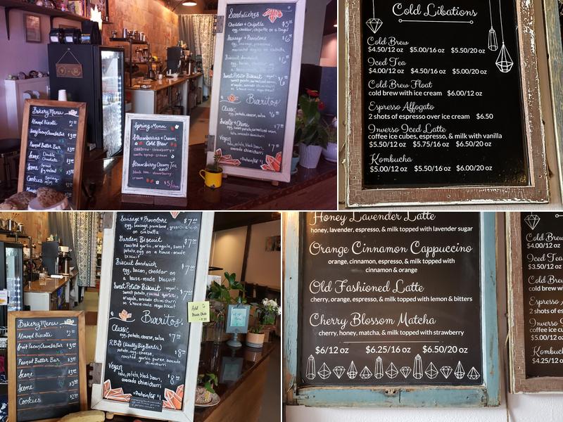 Carnelian Coffee Co Menu