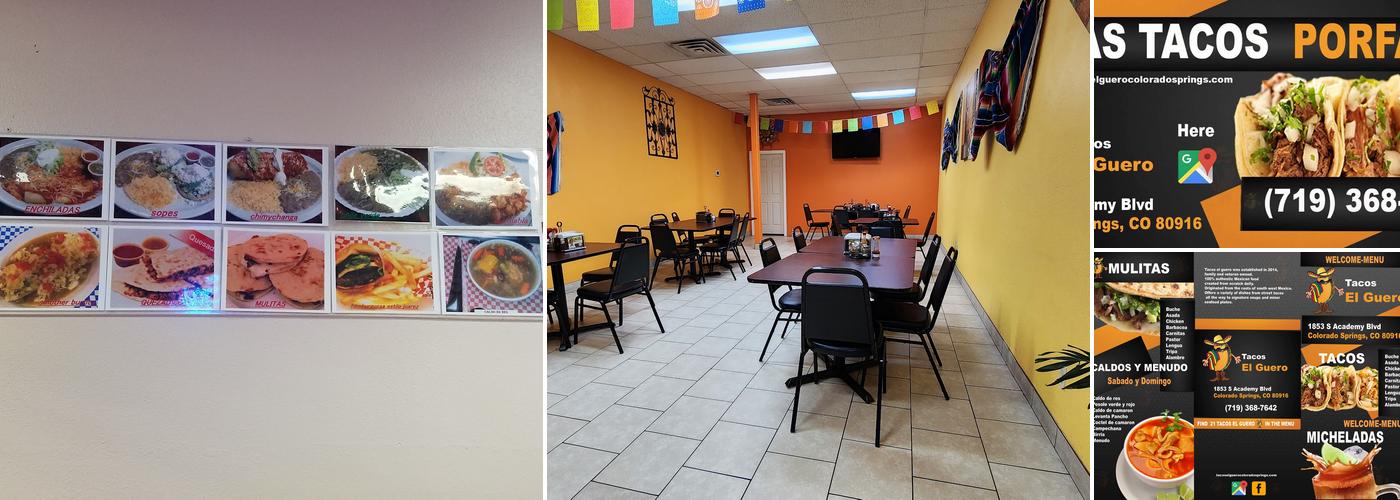 Tacos El Güero Menu