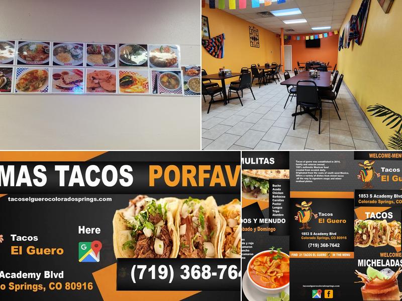 Tacos El Güero Menu