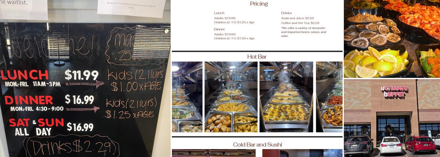 Ultimate Buffet Menu