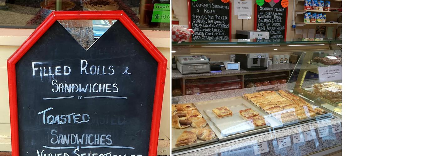 Bennetts Family Bakers Menu