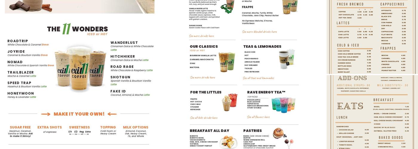 E11 Workspace Menu