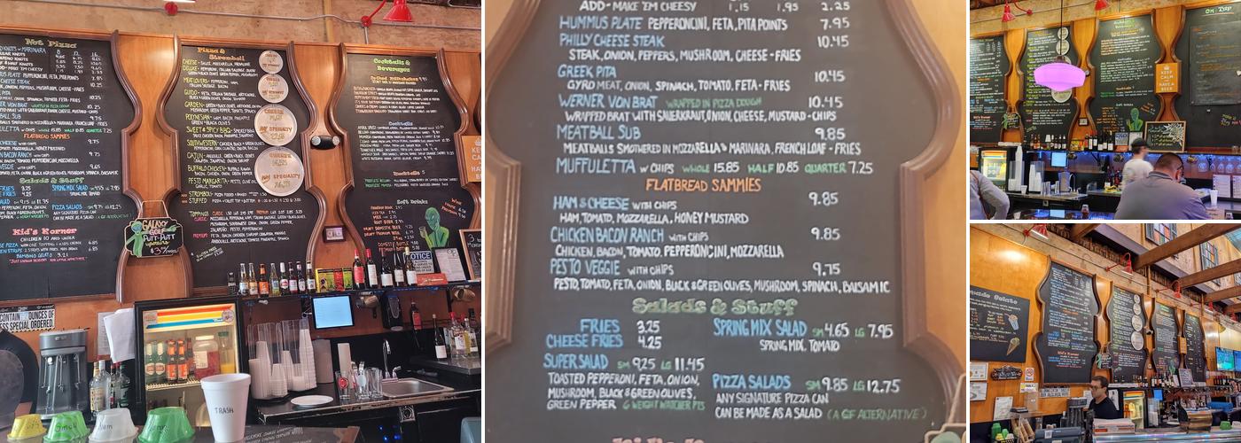 Sam & Greg's Pizzeria/ Gelateria Huntsville Menu